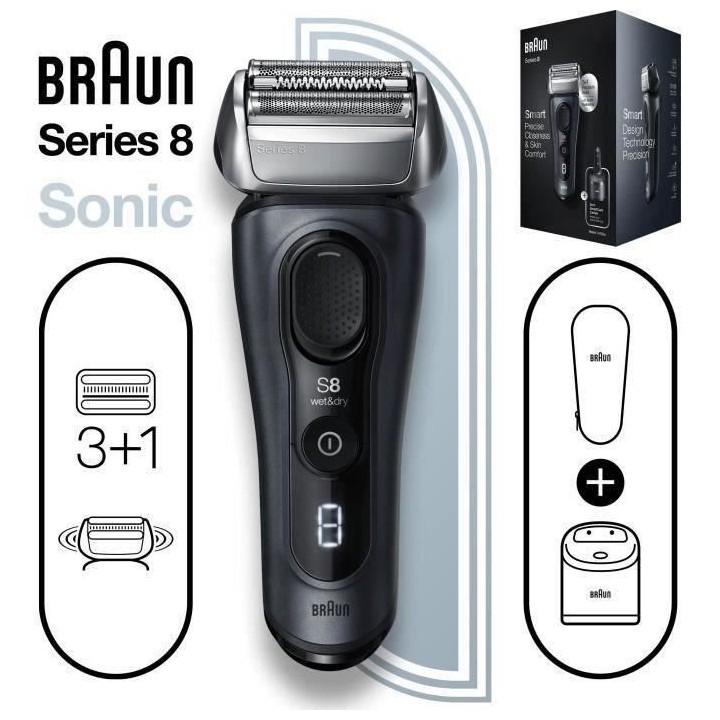 Braun Series 8 8463cc Rasoir Électrique Pour Homme