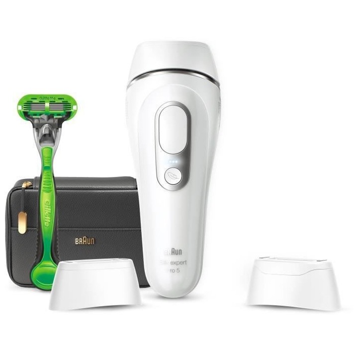 Braun Silk·expert Pro 5 PL5145 - IPL Pour Homme, Épilateur Lumiere