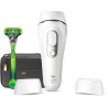 Braun Silk·expert Pro 5 PL5145 - IPL Pour Homme, Épilateur Lumiere Pulsée a Domicile, Blanc/Argent