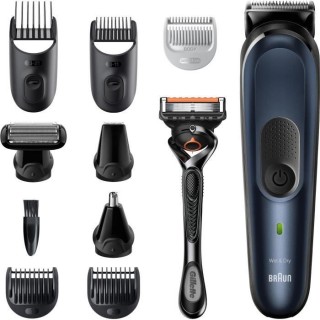 Braun 7 MGK7330, Tondeuse a Barbe 10-En-1 Pour Homme, Tondeuse Pour Vi
