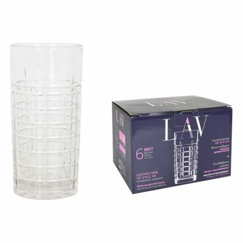 Set de Verres LAV Brit (6 uds) (356 ml)