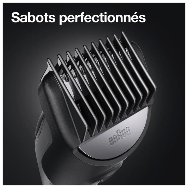 Braun 7 MGK7330, Tondeuse a Barbe 10-En-1 Pour Homme, Tondeuse Pour Vi