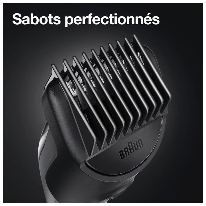 Braun 5 MGK5360, Tondeuse a Barbe 8-En-1 Pour Homme, Tondeuse Pour Vis