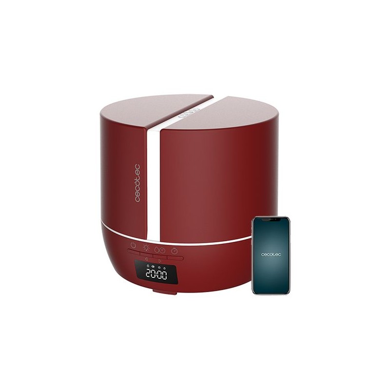 Humidificateur PureAroma 550 Connected Garnet Cecotec (500 ml)