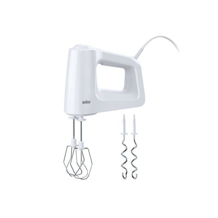 BRAUN HM3000WH Batteur électrique MultiMix 3 - Blanc