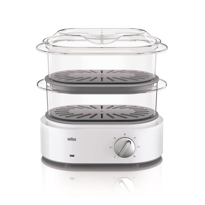 BRAUN FS5100WH Cuiseur vapeur Identity Collection - Blanc