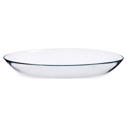 Plateau Ovale verre (25 x...