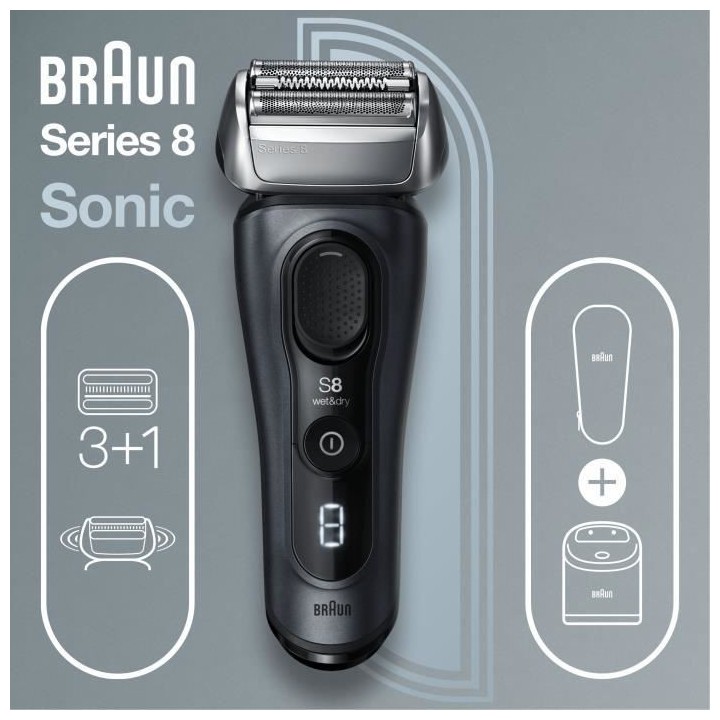 Braun Series 8 8453cc Rasoir Électrique Pour Homme