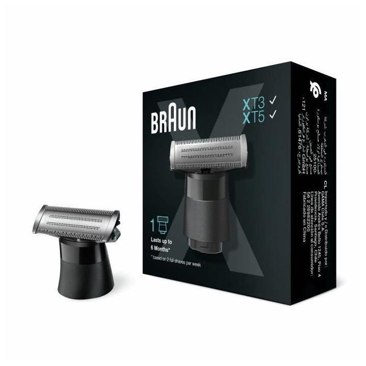 BRAUN Series X Lame de Recharge pour Tondeuse Électrique
