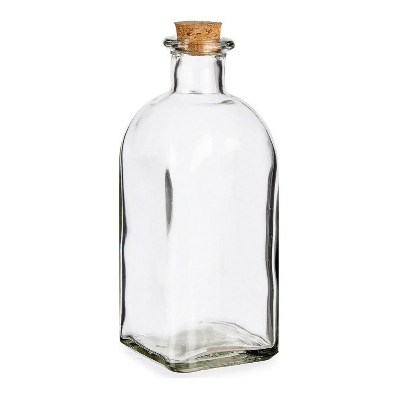 Bouteille d'eau Localization_B098KBLH1F Transparent Liège verre 750 ml