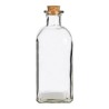 Bouteille d'eau Localization_B098KBLH1F Transparent Liège verre 750 ml