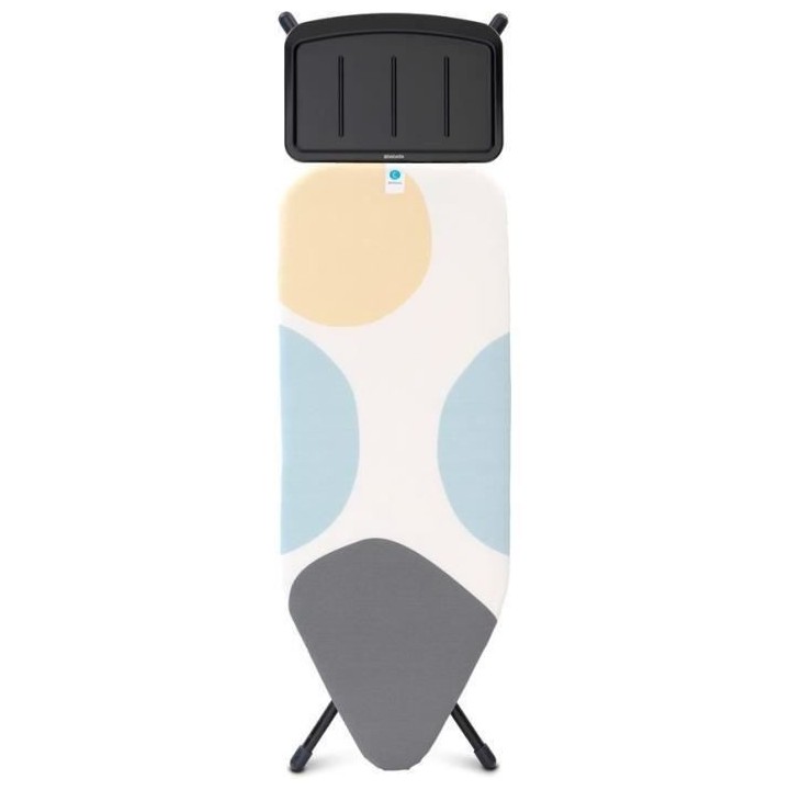 BRABANTIA - RFGS - Table a repasser - Taille C - 124 x 45 cm - Spring