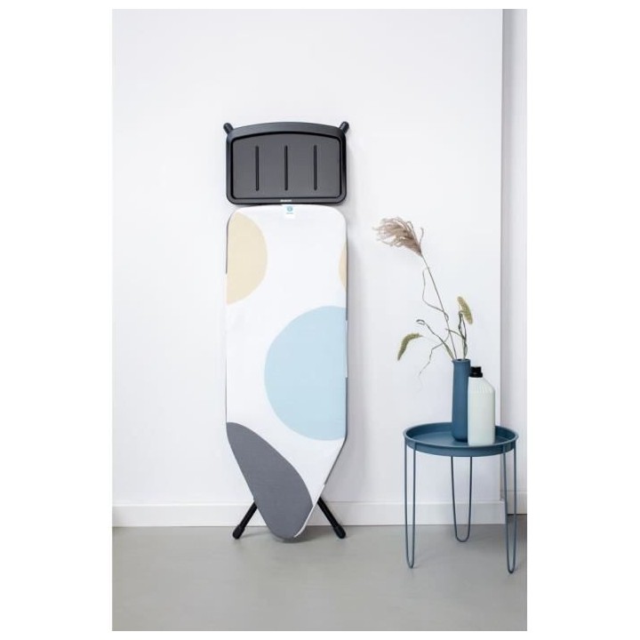 BRABANTIA - RFGS - Table a repasser - Taille C - 124 x 45 cm - Spring