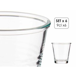 Set de Verres Transparent verre 90 ml