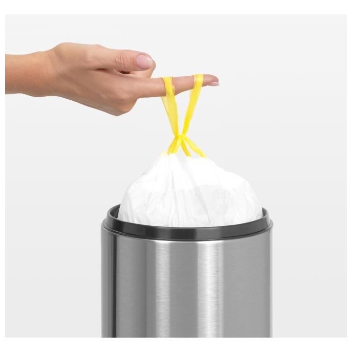 BRABANTIA Poubelle Touch Bin - 3L - Acier mat