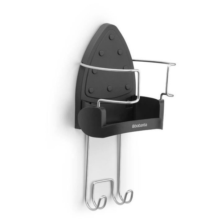 BRABANTIA - Support Mural pour fer table a repasser - Cool grey
