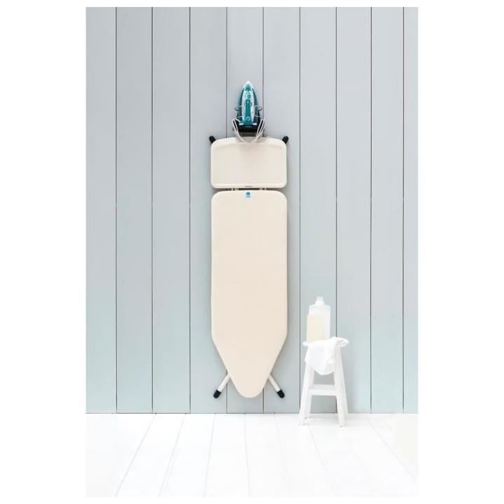 BRABANTIA - Support Mural pour fer table a repasser - Cool grey