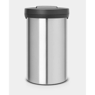 BRABANTIA Poubelle Big Bin - 60 L - Matt Steel Fingerprint Proof