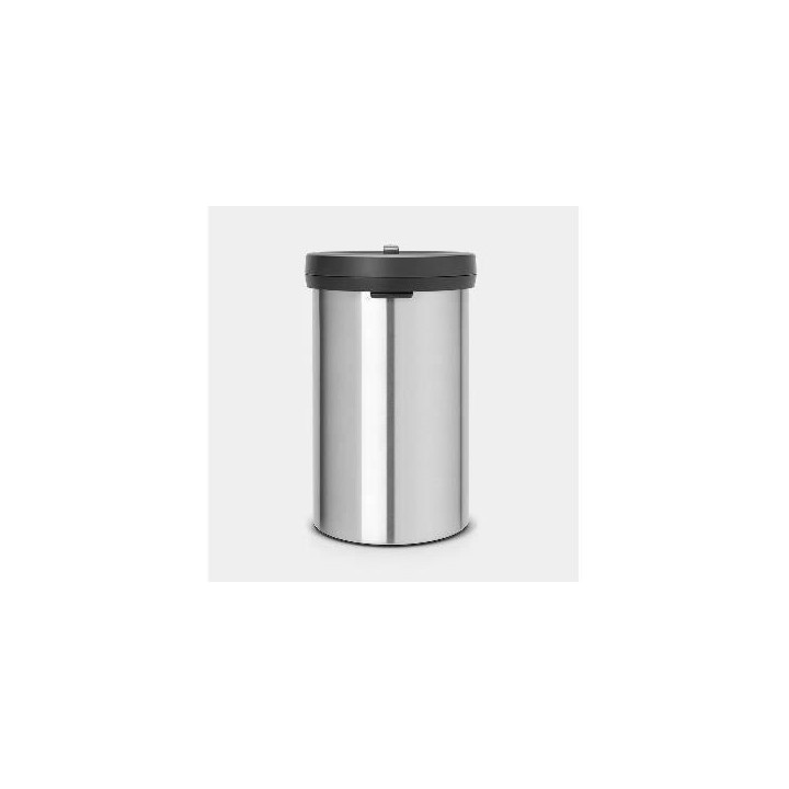 BRABANTIA Poubelle Big Bin - 60 L - Matt Steel Fingerprint Proof