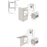 Four électrique encastrable Pyrolyse chaleur tournante BRANDT BXP5560B - Noir - 73L - A+ - Multifonction