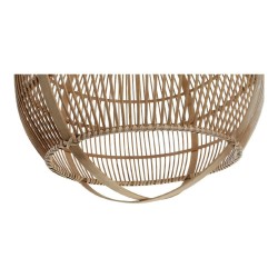 Suspension DKD Home Decor 55,5 x 55,5 x 55 cm Naturel Bambou 220 V 50 W