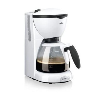 BRAUN KF520/1 Cafetiere filtre CaféHouse PurAroma - Blanc