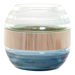 Vase DKD Home Decor Bleu...