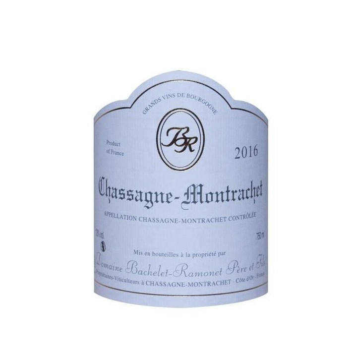 Bachelet-Ramonet 2016 Chassagne-Montrachet - Vin blanc de Bourgogne