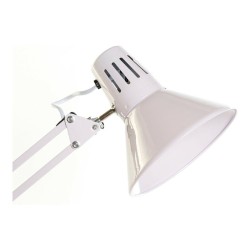 Lampe de bureau DKD Home Decor Blanc Métal (22 x 39 x 69 cm)