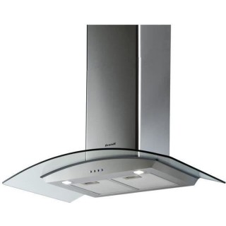 Hotte décor murale BRANDT AD1070X - Larg 90 cm - Inox - Evacuation /