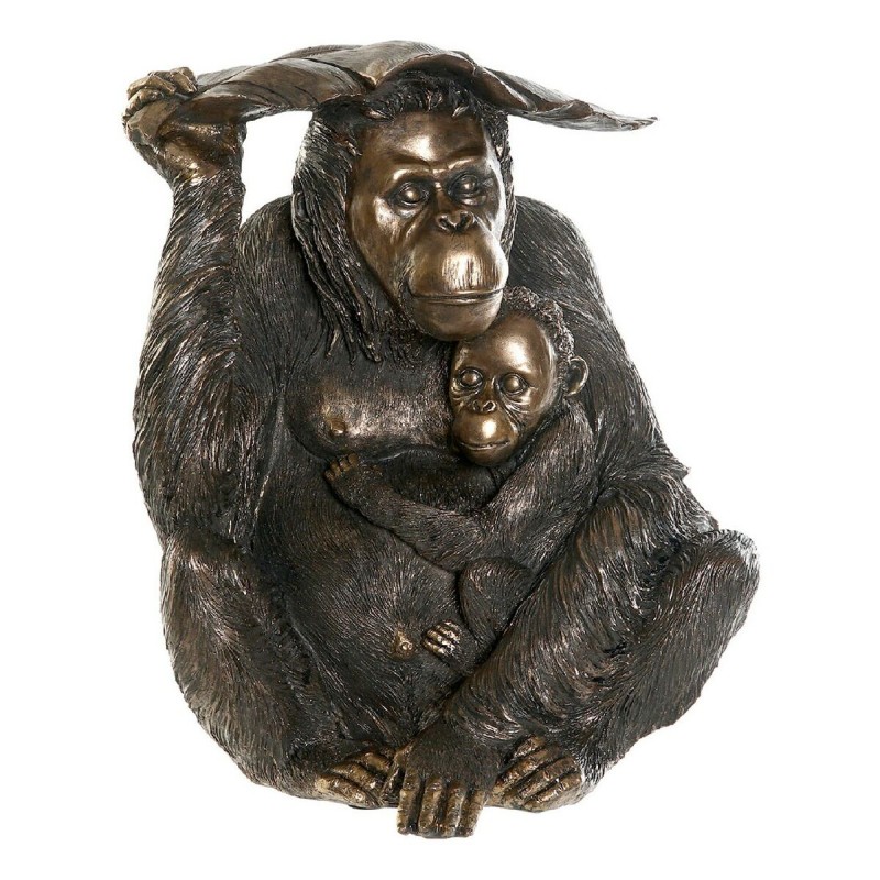 Figurine Décorative DKD Home Decor RF-177258 Cuivre Résine Tropical (40 x 38 x 51 cm)