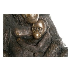 Figurine Décorative DKD Home Decor RF-177258 Cuivre Résine Tropical (40 x 38 x 51 cm)