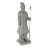 Figurine Décorative DKD Home Decor Gris Doré Fibre de Verre Oriental Guerrier 35 x 32 x 118 cm