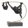 Figurine Décorative DKD Home Decor Métal Résine Singe (37 x 15 x 34 cm)