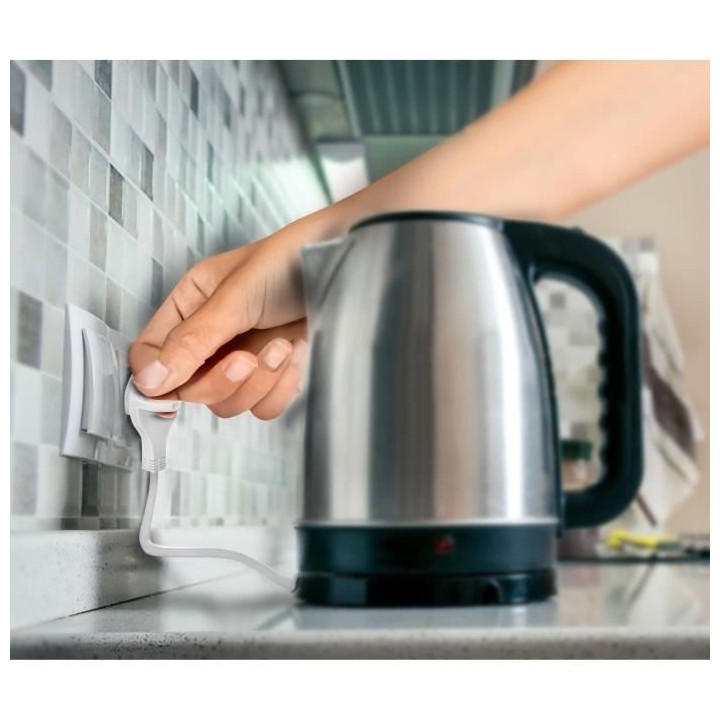 Brennenstuhl Rallonge 2m de câble avec fiche plate (utilisation en in