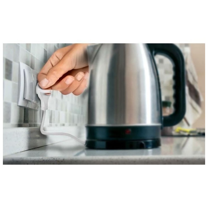 Brennenstuhl Rallonge 3m de câble avec fiche plate et prise double (u