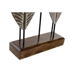 Figurine Décorative DKD Home Decor Bambou Fer Volets (33 x 10 x 81 cm)