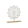 Figurine Décorative DKD Home Decor 40 x 9 x 47 cm 40 x 9 x 45 cm Marron Blanc Mandala