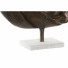 Figurine Décorative DKD Home Decor Aluminium Marbre Cercles Finition vieillie (38 x 10.5 x 38 cm)