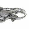 Figurine Décorative DKD Home Decor Multicouleur Argenté Iguane Tropical 16,5 x 8 x 7 cm (2 Unités)