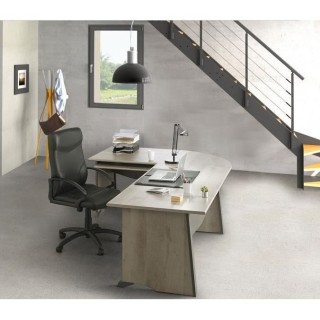 GAMI Bureau d'angle - Décor bois - SALSA