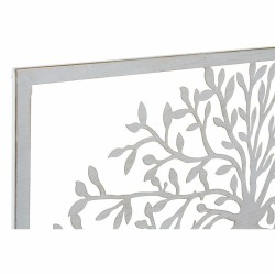 Décoration murale DKD Home Decor 84,5 x 1 x 49 cm Arbre Blanc Cottage (2 Unités)