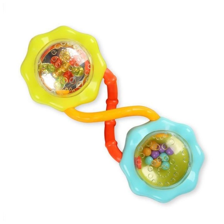 BRIGHT STARTS Hochet Rattle & Shake Barbell