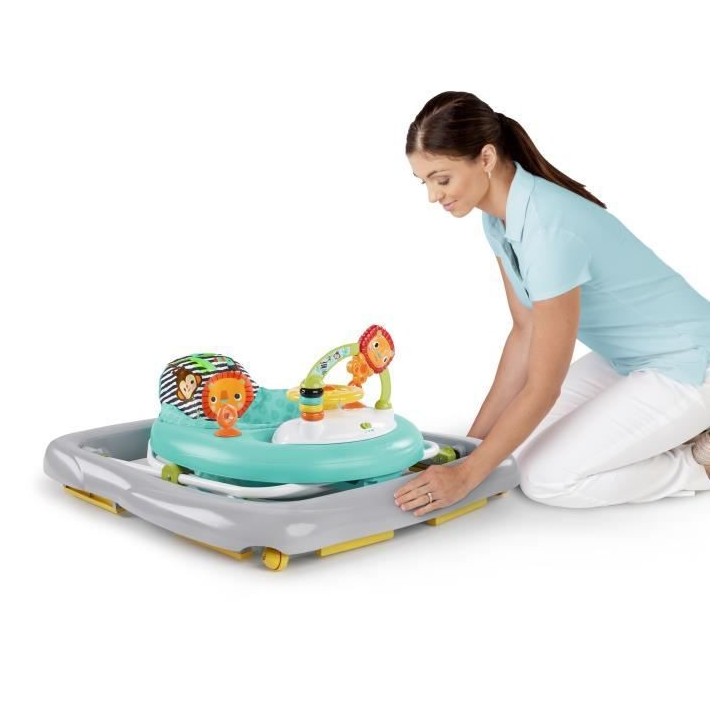 Trotteur Zig Zag Zebra - Sons et lumieres - BRIGHT STARTS