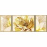 Cadre DKD Home Decor Fleurs (240 x 3 x 80 cm)