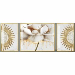 Cadre DKD Home Decor Fleur...