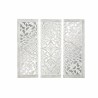 Décoration murale DKD Home Decor Miroir Bois MDF (3 pcs) (40 x 2.5 x 122 cm) (40 x 2,5 x 122 cm)