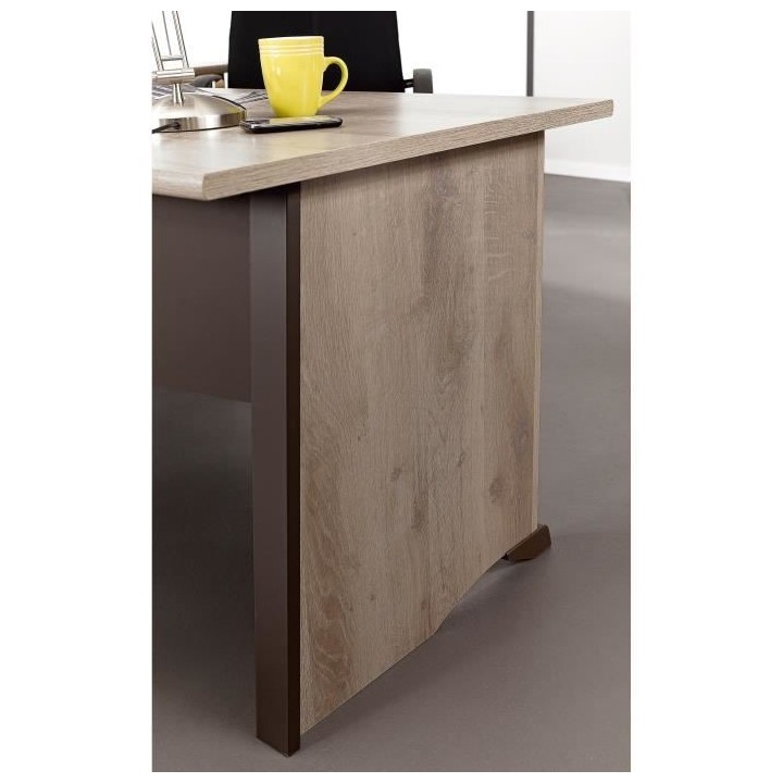 GAMI Bureau d'angle - Décor bois - SALSA