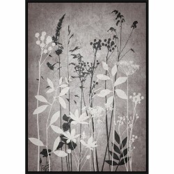 Cadre DKD Home Decor 53 x 4,5 x 73 cm Moderne Feuille d'une plante (2 Unités)