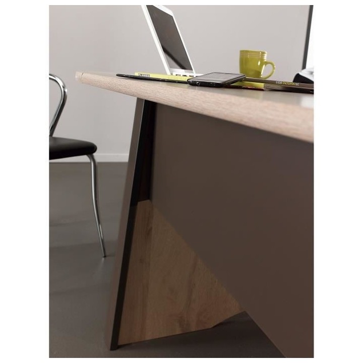 GAMI Bureau d'angle - Décor bois - SALSA